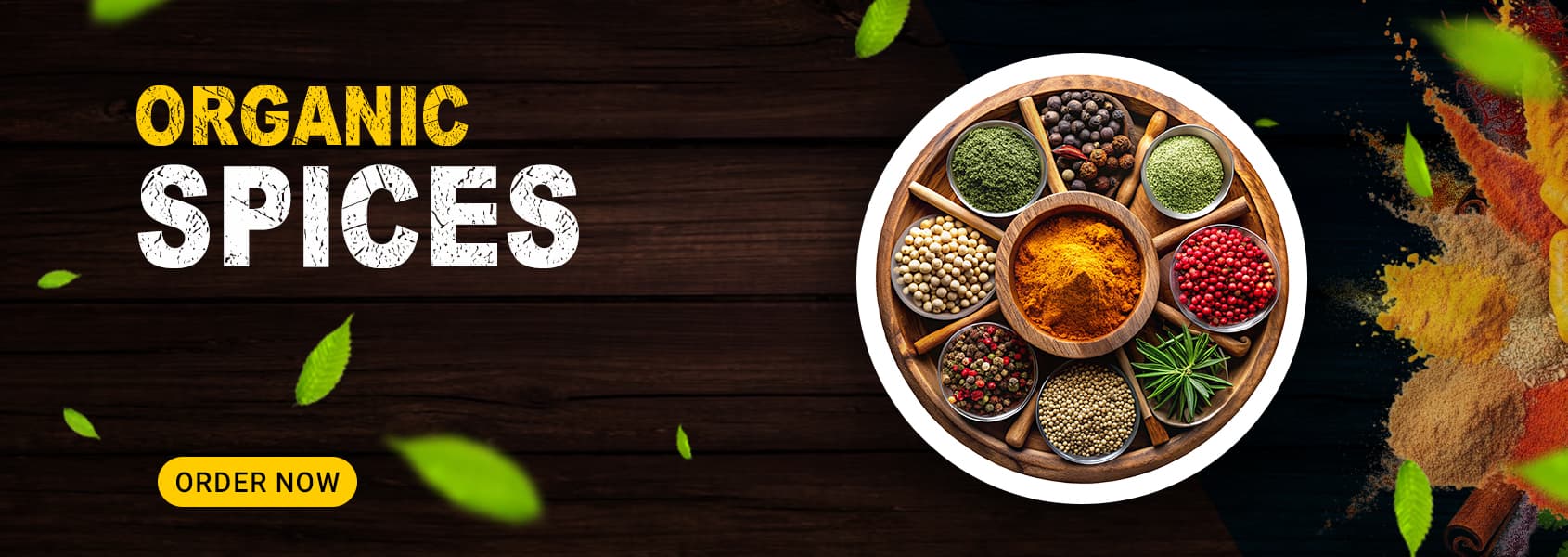 Organic store banner